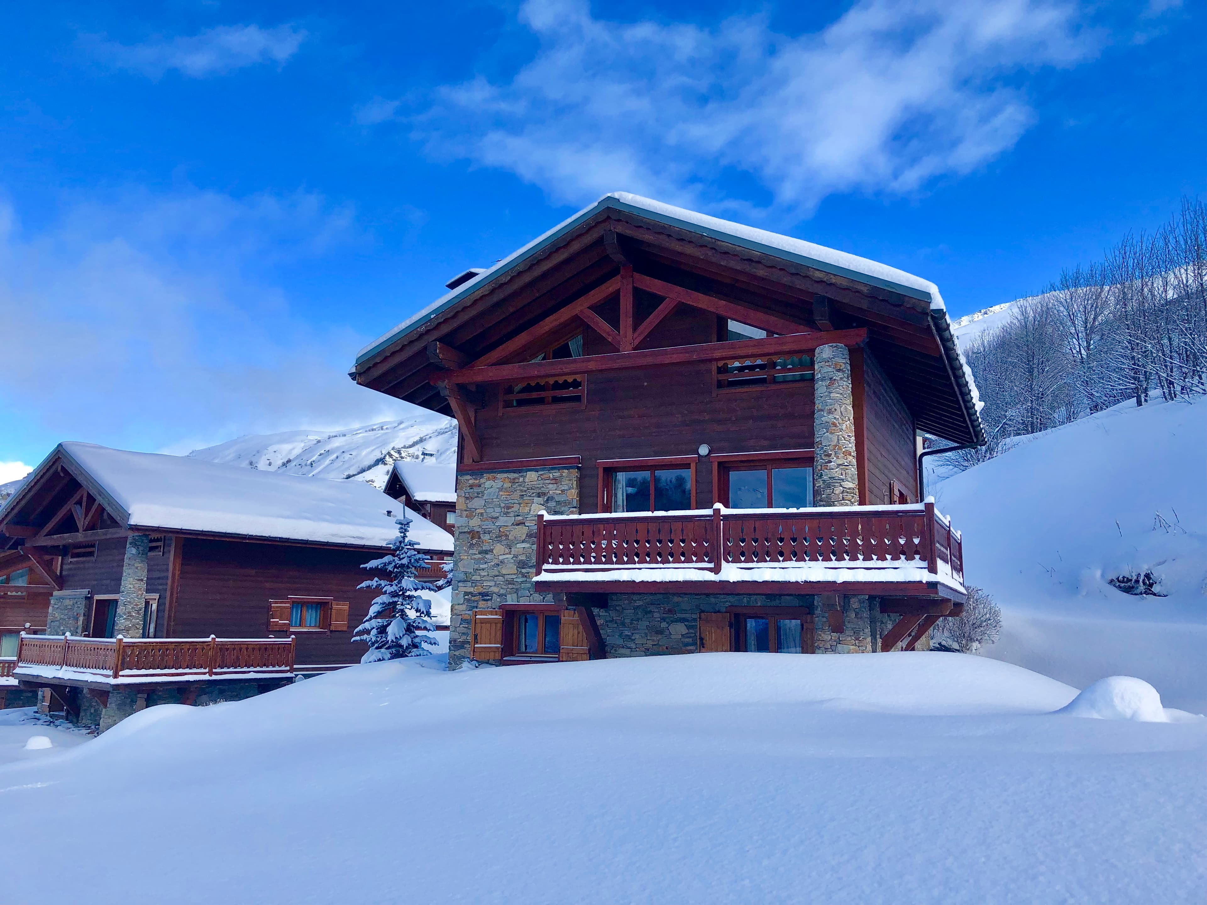 Chalet 20 in de sneeuw, Les Menuires